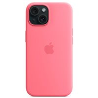 Apple Cover Posteriore in Silicone con MagSafe Apple iPhone 15 - Rosa