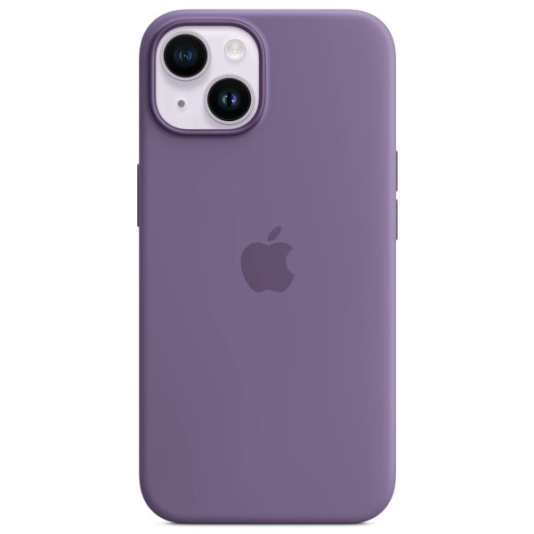 Apple Cover Posteriore in Silicone con MagSafe Apple iPhone 14 - Iris Purple
