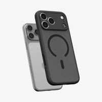 Spigen Cover Posteriore Ultra Ibrida con MagSafe Apple iPhone 17 Pro Max - Frost Black