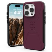 UAG Cover Posteriore Civilian con MagSafe Apple iPhone 16 Pro - Bordeaux