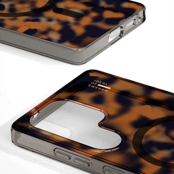 iDeal of Sweden Cover Trasparente con MagSafe Samsung Galaxy S25 Ultra - Tortoise