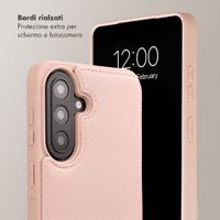 Selencia Cover per telefono Nova con cordino e portacarte Samsung Galaxy A57 (5G) - Dusty Rose