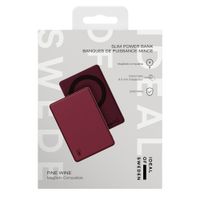 iDeal of Sweden MagSafe Powerbank Slim 5.000 mAh - Powerbank wireless - Fine Wine