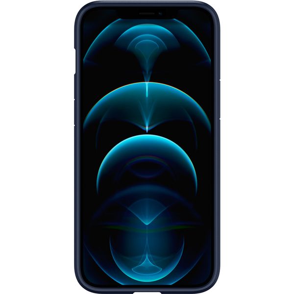 Spigen Cover Ultra Hybrid Apple iPhone 12 (Pro) - Blu scuro