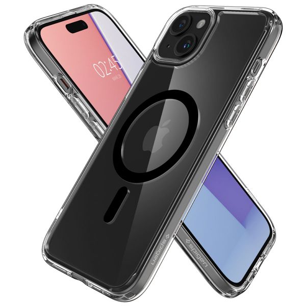 Spigen Cover Posteriore Ultra Ibrida con MagSafe Apple iPhone 15 - Nero