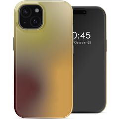Selencia Cover posteriore Vivid con MagSafe Apple iPhone 15 - Gradient Olive Dust
