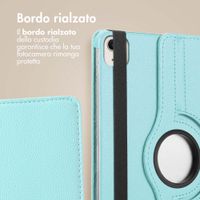 imoshion Cover Girevole a 360° Apple iPad Air 13 pollici (2026) M4 / (2025) M3 / (2024) M2 - Azzurro
