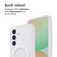 imoshion Cover posteriore Color Guard con MagSafe Samsung Galaxy S25 Plus - Bianco