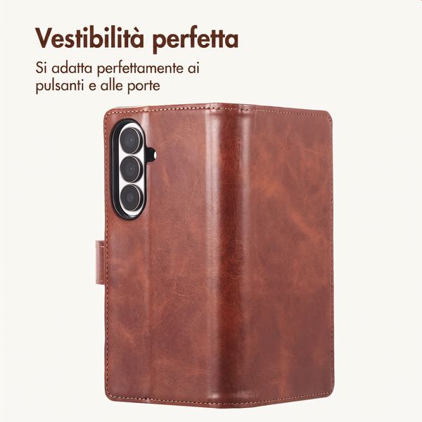 imoshion Cover a libro di Lusso Samsung Galaxy Z Fold 8 Ultra - Marrone scuro