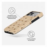 Burga Cover Posteriore Resistente con MagSafe Apple iPhone 18 Pro - Honeycomb