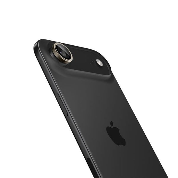 Spigen Optik Pro EZ Fit Lens Protector - Protezione lente fotocamera (confezione da 2) per Apple iPhone Air - Crystal Gold