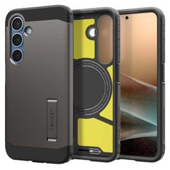Spigen Cover Posteriore Corazzata Tough con MagSafe Samsung Galaxy S25 Plus - Gunmetal