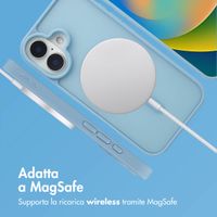 imoshion Cover posteriore Color Guard con MagSafe Apple iPhone 16 - Azzurro