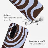 Selencia Cover Posteriore Vivid Samsung Galaxy A37 (5G) - Dream Swirl Chocolate