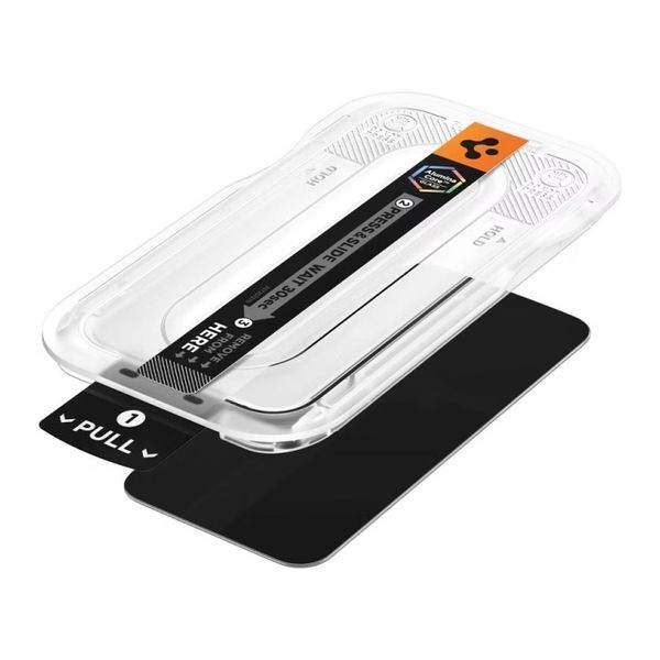 Spigen Vetro temperato privacy GLAStR EZ Fit + Applicatore - confezione da 2 Google Pixel 11 Pro XL / 10 Pro XL / 9 Pro XL
