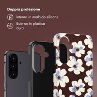 Selencia Cover Posteriore Vivid Samsung Galaxy A57 (5G) - Choco Flower Pop