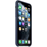 Apple Cover in Pelle iPhone 11 Pro Max - Midnight Blue