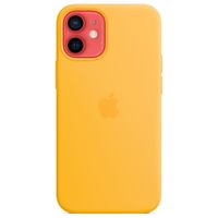 Apple Cover Posteriore in Silicone con MagSafe Apple iPhone 12 Mini - Sunflower