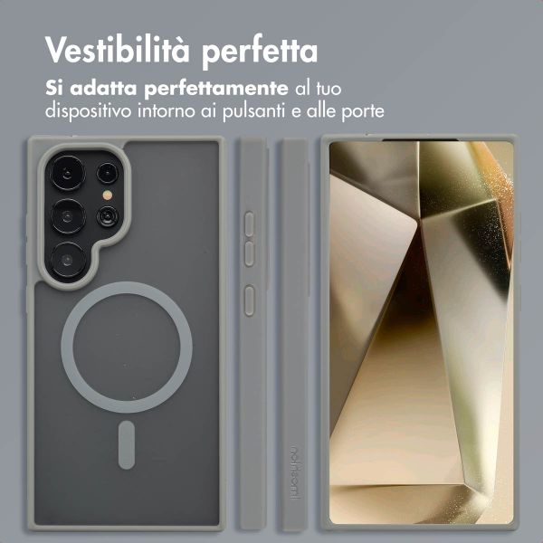 imoshion Cover posteriore Color Guard con MagSafe Samsung Galaxy S24 Ultra - Grigio