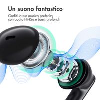 imoshion Aura Earbuds - Auricolari wireless - Auricolari Bluetooth wireless - Nero