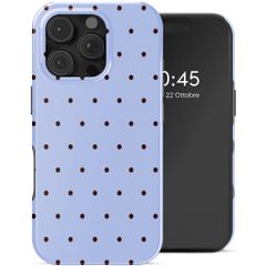 Selencia Cover posteriore Vivid con MagSafe Apple iPhone 16 Pro - Happy Dots Digital Sky