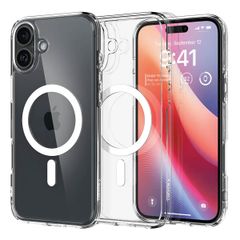 Spigen Cover Posteriore Ultra Ibrida con MagSafe Apple iPhone 16 - White
