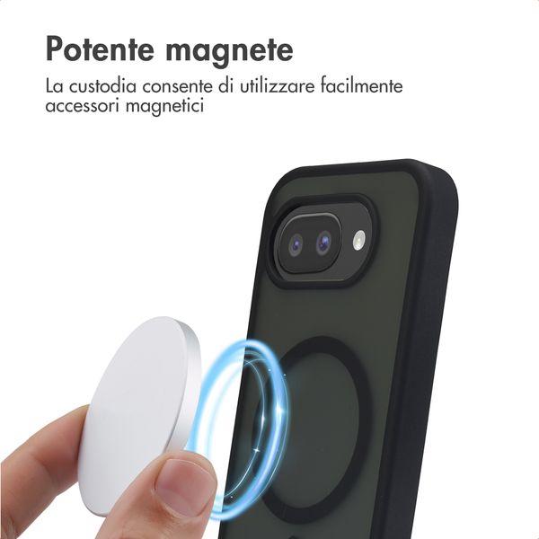 imoshion Cover posteriore Color Guard con MagSafe Google Pixel 10a - Nero