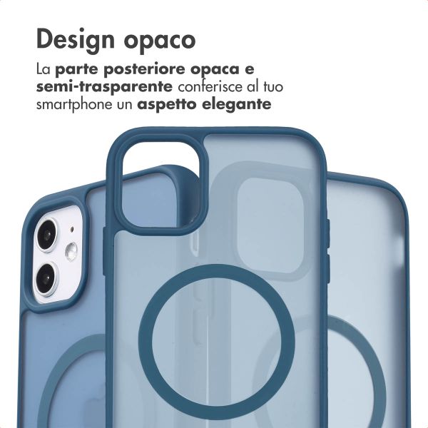 imoshion Cover posteriore Color Guard con MagSafe Apple iPhone 11 - Blu scuro