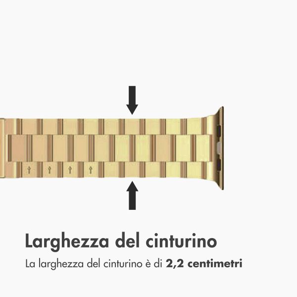 imoshion Cinturino in acciaio Apple Watch | 38/40/41/42 mm - Oro