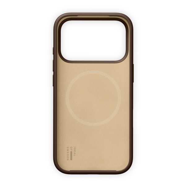iDeal of Sweden Cover in silicone con MagSafe Apple iPhone 17 Pro Max - Mocha Mousse
