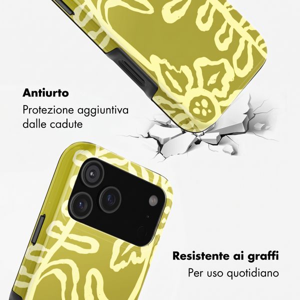 Selencia Cover Posteriore Vivid Apple iPhone 18 Pro Max / 17 Pro Max - Chalky Bloom