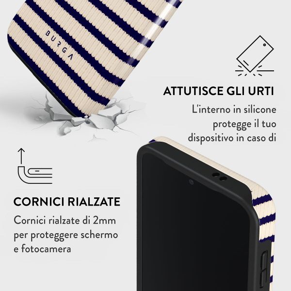 Burga Cover Posteriore Resistente Samsung Galaxy S24 - Old Money