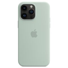 Apple Cover Posteriore in Silicone con MagSafe Apple iPhone 14 Pro Max - Succulent