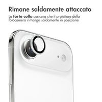 imoshion Pellicola protettiva 2 pack per la fotocamera Apple iPhone Air - Argento