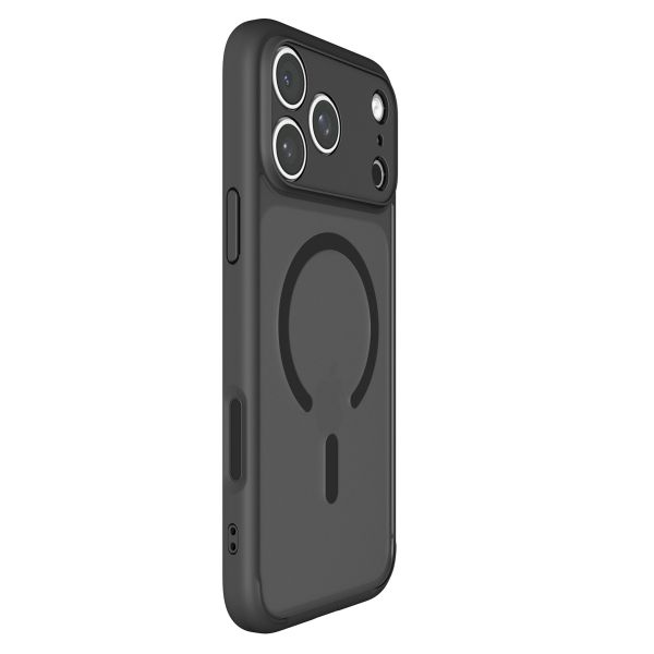 Spigen Cover Posteriore Ultra Ibrida con MagSafe Apple iPhone 18 Pro Max / 17 Pro Max - Frost Black