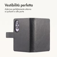 imoshion Cover a libro di Lusso Samsung Galaxy Z Fold 8 - Nero
