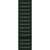 Apple Cinturino Leather Link Apple Watch | 44/45/46/49 mm - Taglia S/M - Sequoia Green