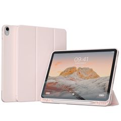 Accezz Cover a libro in silicone Smart Apple iPad Air 11 pollici (2026) M4 / (2025) M3 / (2024) M2 / Air 5 (2022) / Air 4 (2020) - Rosa