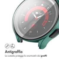 imoshion Cover rigida integrale Samsung Galaxy Watch 4 - 40 mm - Verde scuro