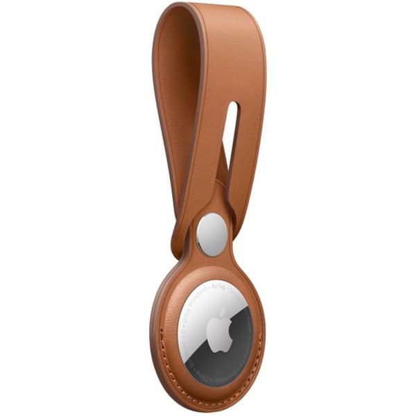 Apple Anello in pelle per l'Apple AirTag - Saddle Brown