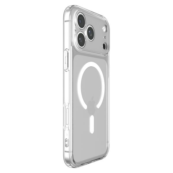 Spigen Cover Posteriore Ultra Ibrida con MagSafe Apple iPhone 18 Pro Max / 17 Pro Max - Clear / White