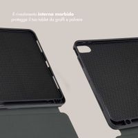 Selencia Cover per tablet Vivid Apple iPad Air 11 pollici (2026) M4 / (2025) M3 / (2024) M2 / Air 5 (2022) / Air 4 (2020) - Art Wave Black