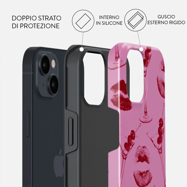 Burga Cover Posteriore Resistente con MagSafe Apple iPhone 14 - Call me