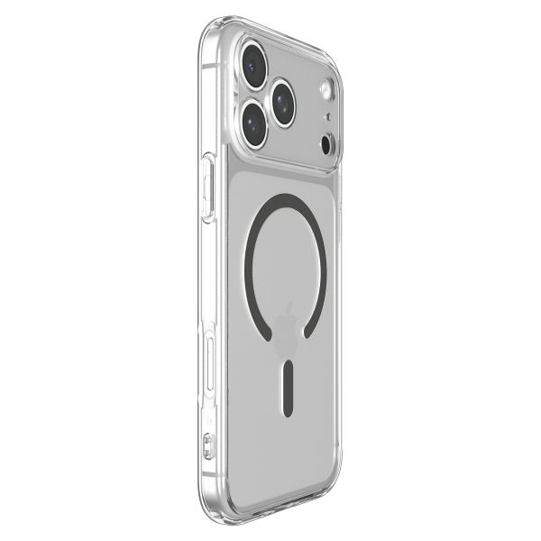 Spigen Cover Posteriore Ultra Ibrida con MagSafe Apple iPhone 18 Pro Max / 17 Pro Max - Clear Graphite
