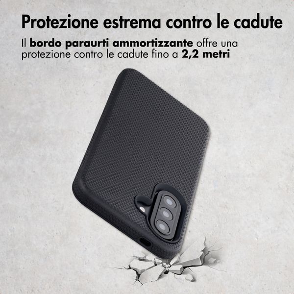 Accezz Cover Posteriore Resistente con MagSafe Samsung Galaxy A57 (5G) - Nero