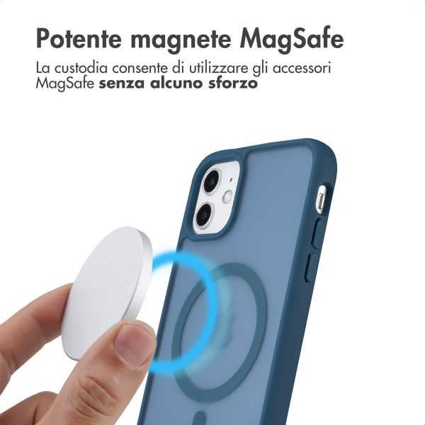 imoshion Cover posteriore Color Guard con MagSafe Apple iPhone 11 - Blu scuro