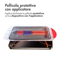 Accezz Vetro temperato privacy + Applicatore Apple iPhone 15 Pro Max
