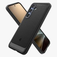 Spigen Cover Rugged Armor con MagSafe Samsung Galaxy S25 - Matte Black