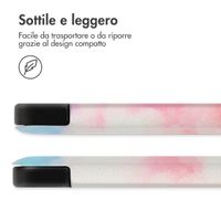 imoshion Cover Trifold Design Apple iPad 9 (2021) 10.2 pollici / iPad 8 (2020) 10.2 pollici / iPad 7 (2019) 10.2 pollici - Sky