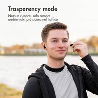imoshion Aura Pro Auricolari in-ear wireless - Cancellazione attiva del rumore (ANC) - Nero
